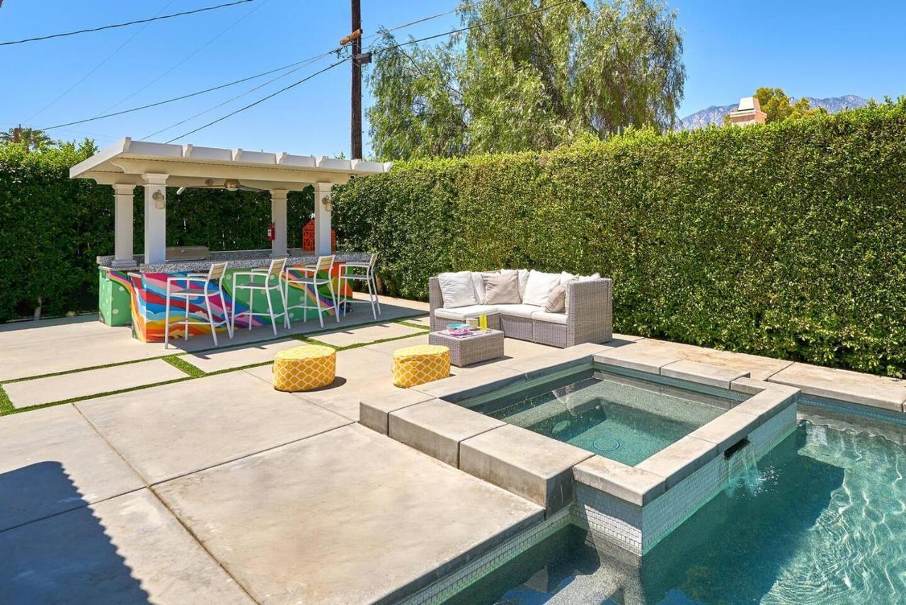 Pineapple Splash! Complete Privacy! Salt Pool! Palm Springs Exterior foto
